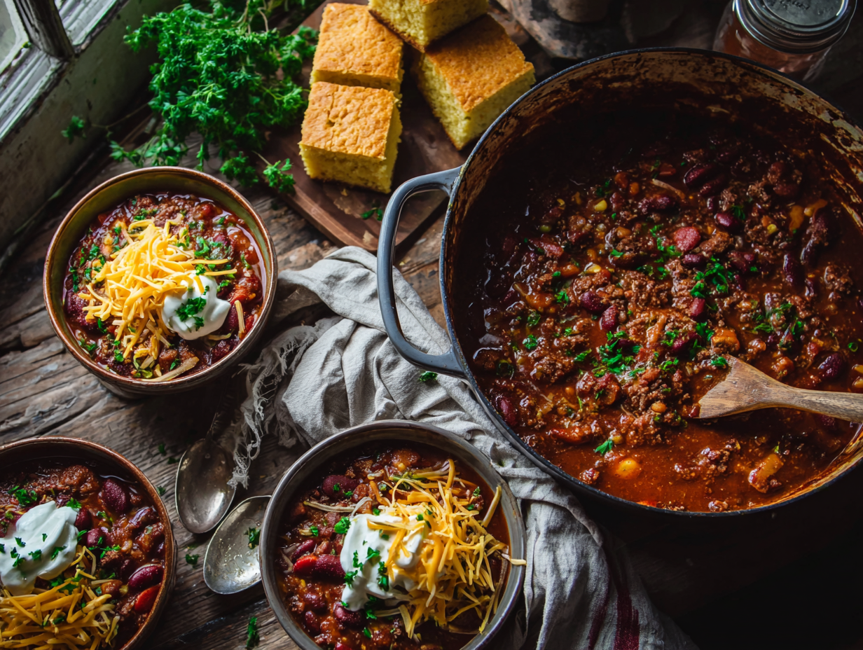 Quick and Easy Homemade Chili